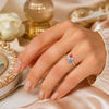 Multi Enamel Joy Floral Cluster Ring